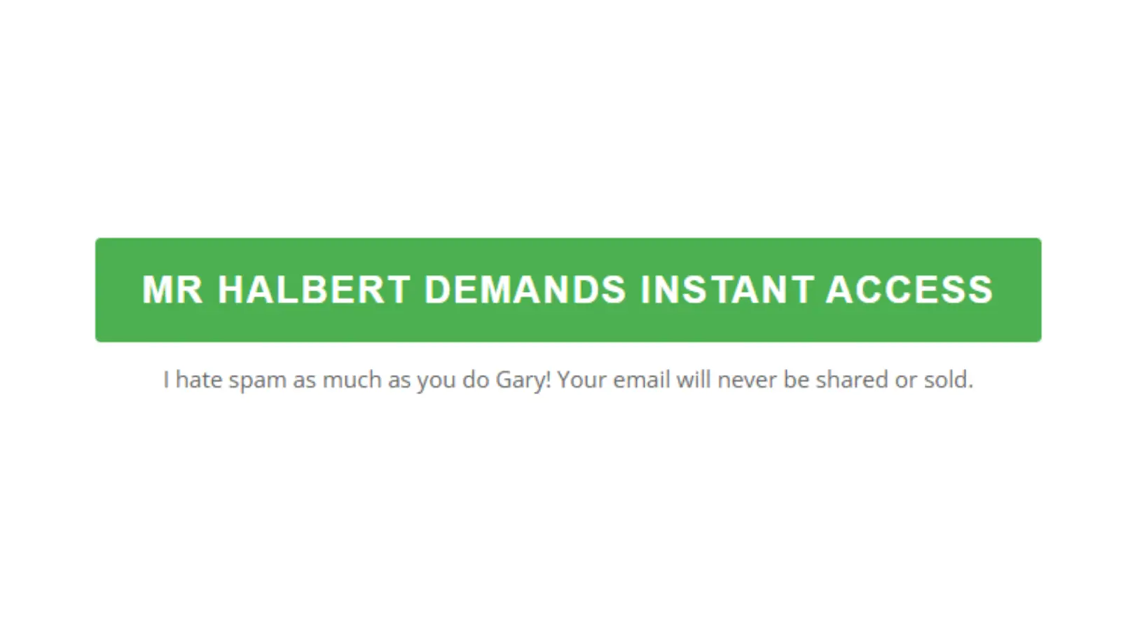 Conversion rate lift on personalized pages